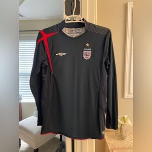 Umbro England National Team Three Lions Soccer Football Jersey - Youth XL